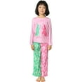 thumbnail image 4 of Character Girls 3-Piece Robe & Pajama Set, 4 of 12