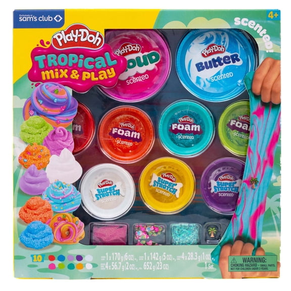 Play-Doh Mix & Play Scented Slimes, 10 pk.