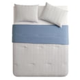 thumbnail image 3 of VCNY Home Herringbone 3-Piece Microfiber Comforter Set, Assorted Sizes, 3 of 5