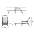 thumbnail image 16 of POLYWOOD Gulf Shores Patio Collection, 18pc, 16 of 26