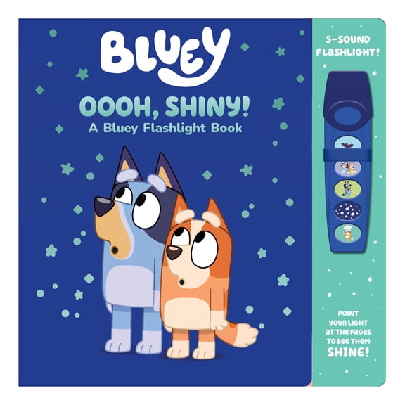 Bluey: Oooh, Shiny! A Bluey Flashlight Book, Mixed Media
