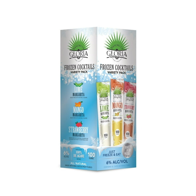 Rancho La Gloria Frozen Cocktails 100 ml pouch, 12 pk.
