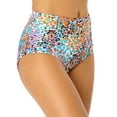 thumbnail image 3 of Anne Cole Limited Edition Women's High Waist Bikini Bottoms, 3 of 7