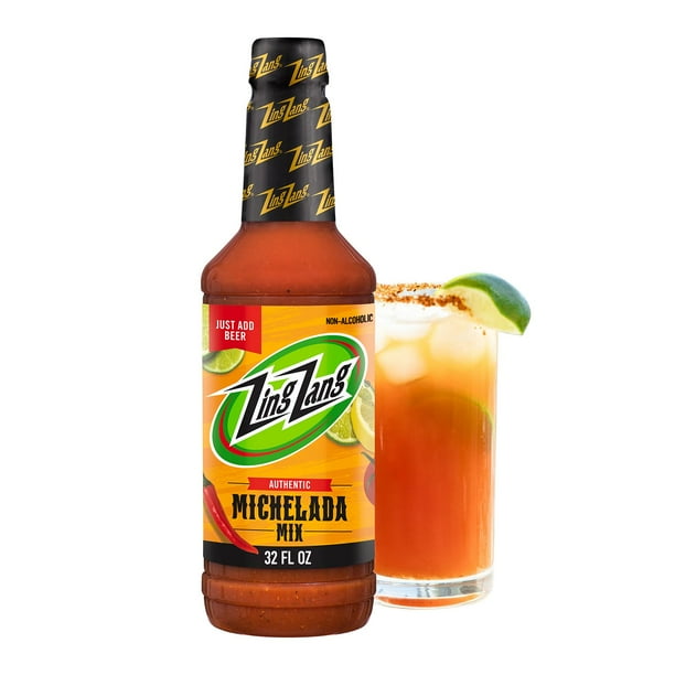 Zing Zang Non-Alcoholic Michelada Mix, 32 fl. oz. bottle, 6 pk