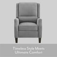thumbnail image 5 of Drexel Ashland Fabric Hi-Leg Pushback Recliner, 5 of 10