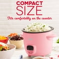 thumbnail image 4 of Dash Mini 2-Cup Rice Cooker with Keep Warm Function, Choose Color, 4 of 7