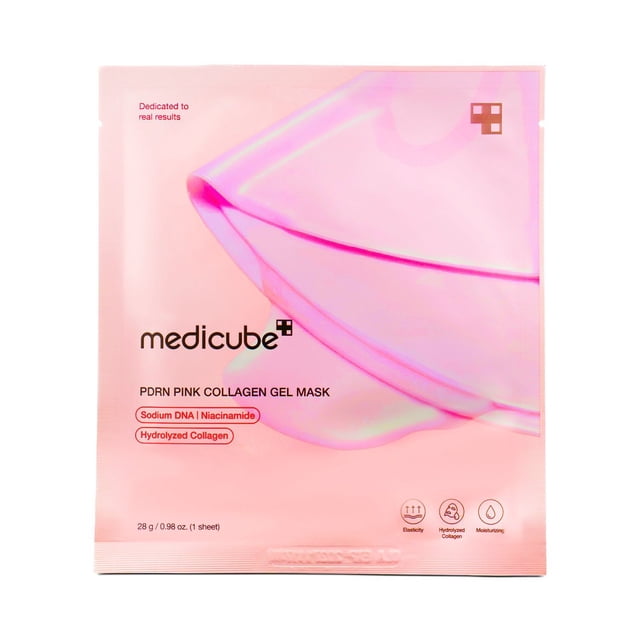 Medicube Unisex PDRN Pink Collagen Gel Mask, 4 ct.