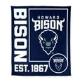 thumbnail image 1 of Logo Brands Howard Bison 60"x70" Super Plush Blanket, 1 of 6