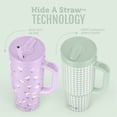 thumbnail image 3 of Ello Oasis 30oz Stainless Steel Tumbler with Handle, 100% Leakproof, 2-Pack, 3 of 6