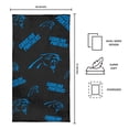 thumbnail image 4 of Logo Brands Carolina Panthers 38"x72" Beach Towel, 4 of 4