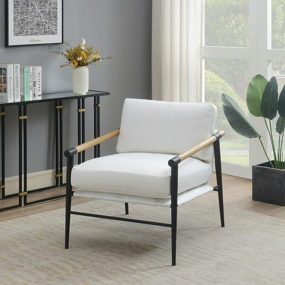 Parker Stain-Resistant Fabric Accent Chair