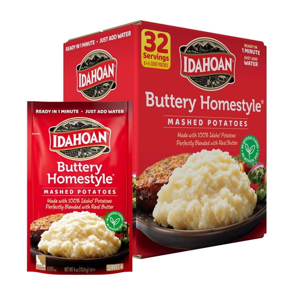 Idahoan Buttery Homestyle Potatoes 4 oz., 8 pk.