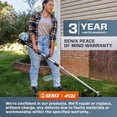 thumbnail image 8 of SENIX 4QL® 26.5cc 4-Cycle 18" Gas String Trimmer, Weed Eater, 8 of 13