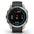 thumbnail image 6 of Garmin Epix 2nd Generation, 47mm Slate Steel with Graphite Band, 6 of 19