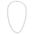thumbnail image 1 of White Cultured Freshwater Pearl Strand Necklace, 1 of 4