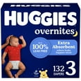 thumbnail image 3 of Huggies Overnites Nighttime Baby Diapers, Sizes 3-7, 3 of 14