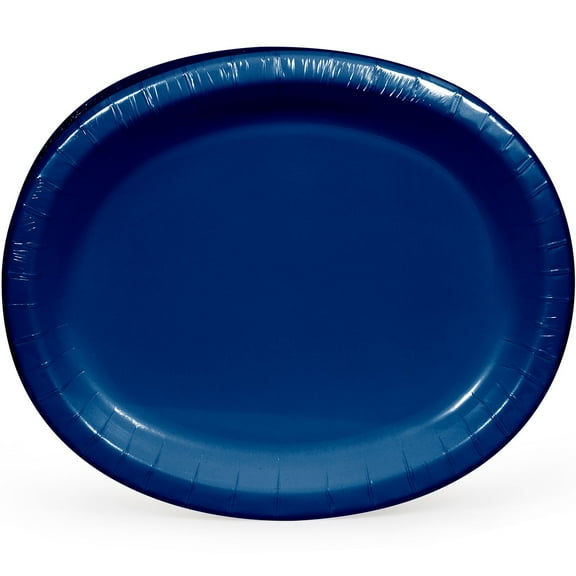 Artstyle Oval Paper Plates 10" x 12", 50 ct., Choose Color
