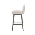 thumbnail image 11 of HH2 Home Upholstered Key Back Wood Adjustable Height Swivel Bar Stool, 11 of 20