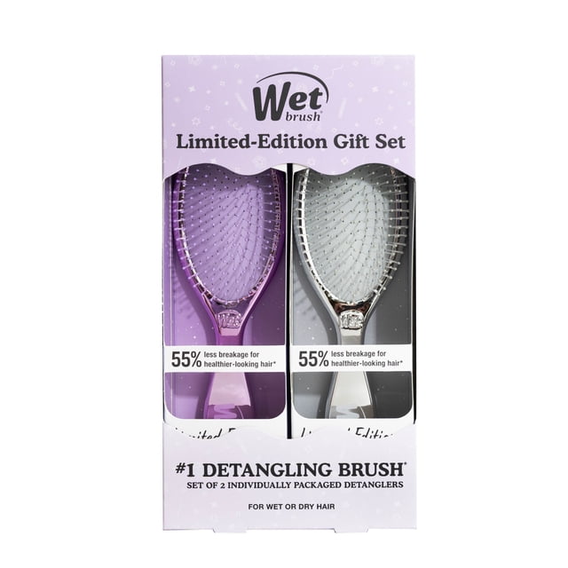 Wet Brush Original Detangler Limited Edition Gift Set, 2 pk.