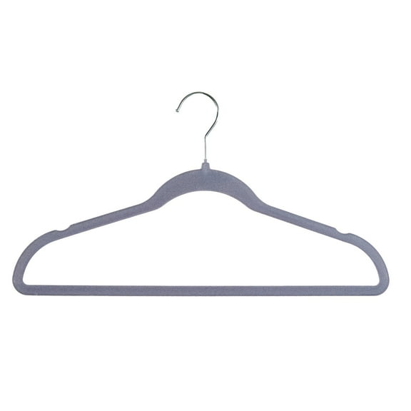Member's Mark Heavy Duty Adult Velvet Hangers, Assorted Colors - 50 Pack