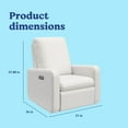 thumbnail image 5 of Graco Teddi Power Recliner Swivel Glider with USB, Choose Color, 5 of 9