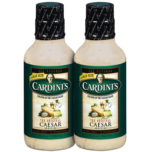 Cardini's Caesar Dressing, 20 oz., 2 pk.