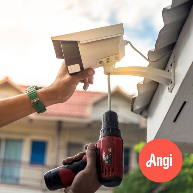 Angi Wired Security Camera System Installation