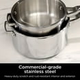 thumbnail image 6 of Ninja EverClad 12-Piece Tri-Ply Commercial-Grade Stainless Steel Cookware, 6 of 11