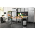 thumbnail image 12 of Seville Classics UltraHD 2 Piece Rolling Steel Garage Storage Cabinet With Stacker Set, 36" W x 18" D x 90.5" H, 12 of 14