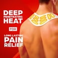 thumbnail image 2 of Thermacare Neck Shoulder Wrist Pain Relief Heatwraps, 11 pack, 2 of 10