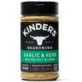 thumbnail image 1 of Kinder's Garlic and Herb with Sea Salt and Lemon Seasoning (8.6 oz.), 1 of 8