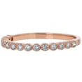 thumbnail image 3 of Stackable 0.25 CT. T.W. Diamond Milgrain Anniversary Band in 14K Gold, 3 of 6
