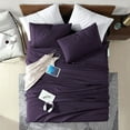 thumbnail image 4 of Swift Home Smart Sheet Set With 8" Side Storage Pockets, Assorted Sizes, 4 of 5