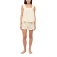 thumbnail image 1 of Gap Women's Ruffle Tank Sleep Set, 1 of 8