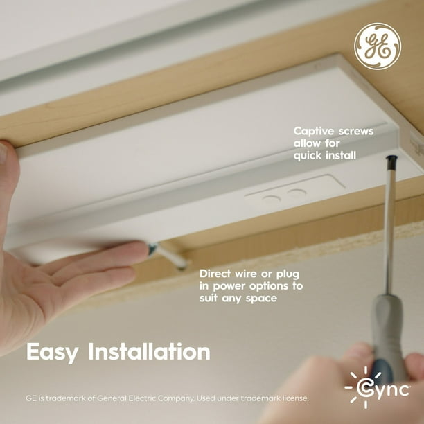 GE Cync reveal® Smart LED Undercabinet Bar Light Fixture, Color