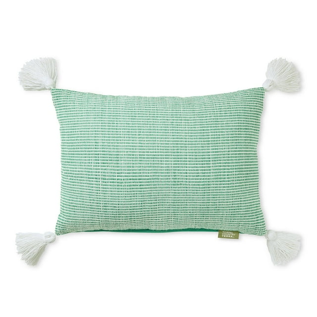 Town & Country Terra Alara Ribbed Texture Decorative Pillow, Choose Size