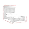 thumbnail image 2 of Society Den Paterson Storage 3PC or 5PC Bedroom Set in Grey, Assorted Sizes, 2 of 8