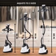 thumbnail image 5 of True & Tidy Full-Size Heavy Duty Commercial Garment Steamer with Smart Auto Shut-Off Safety, 3 Steam Settings, 3L Tank, 5 of 6