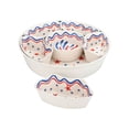 thumbnail image 4 of Member's Mark 6-Section Bamboo Melamine Serving Platter with Lazy Susan Base and Storage Lid, 4 of 8