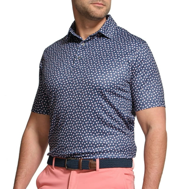 Greg Norman Men's Performance Golf Polo