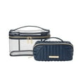 thumbnail image 3 of Conair Tartan + Twine Train Case Cosmetic Bag Set, 3 of 5