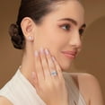 thumbnail image 6 of Lab Created Emerald Cut Solitaire Diamond Ring, 6 of 6