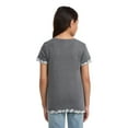 thumbnail image 3 of Levi's Girls Lettuce Trim Tee Shirt, 3 of 3