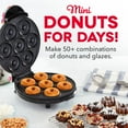 thumbnail image 2 of DASH 7-Donut Mini Donut Maker Machine - Donut Print, 2 of 5