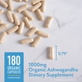 thumbnail image 6 of Member’s Mark Organic Ashwagandha 1000 mg Vegetarian Capsules, 180 ct., 6 of 6