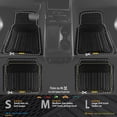 thumbnail image 5 of Premium Dunlop All Weather Universal Floor Mat-4 Pack, 5 of 10