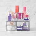 thumbnail image 6 of iDesign Cosmetic Organizer and Storage Set - Divided Organizer and Storage Drawer, Clear, Set of 2, 6 of 9