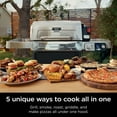 thumbnail image 2 of Ninja FlexFlame 5-in-1 Propane Grill & Smoker Outdoor Cooking System, 2 of 12