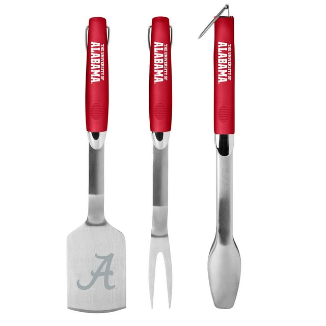 NCAA 3 pc. Stainless Steel Grill Set