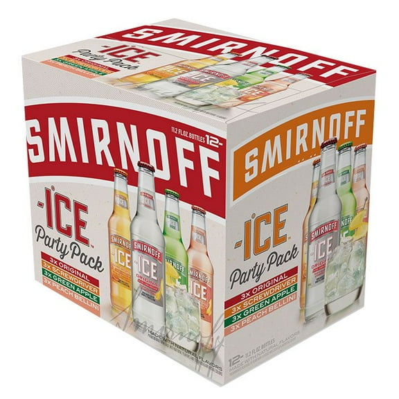 Smirnoff Ice Ready to Drink Party Variety Pack, 11.2 fl. oz. bottle, 12 pk.